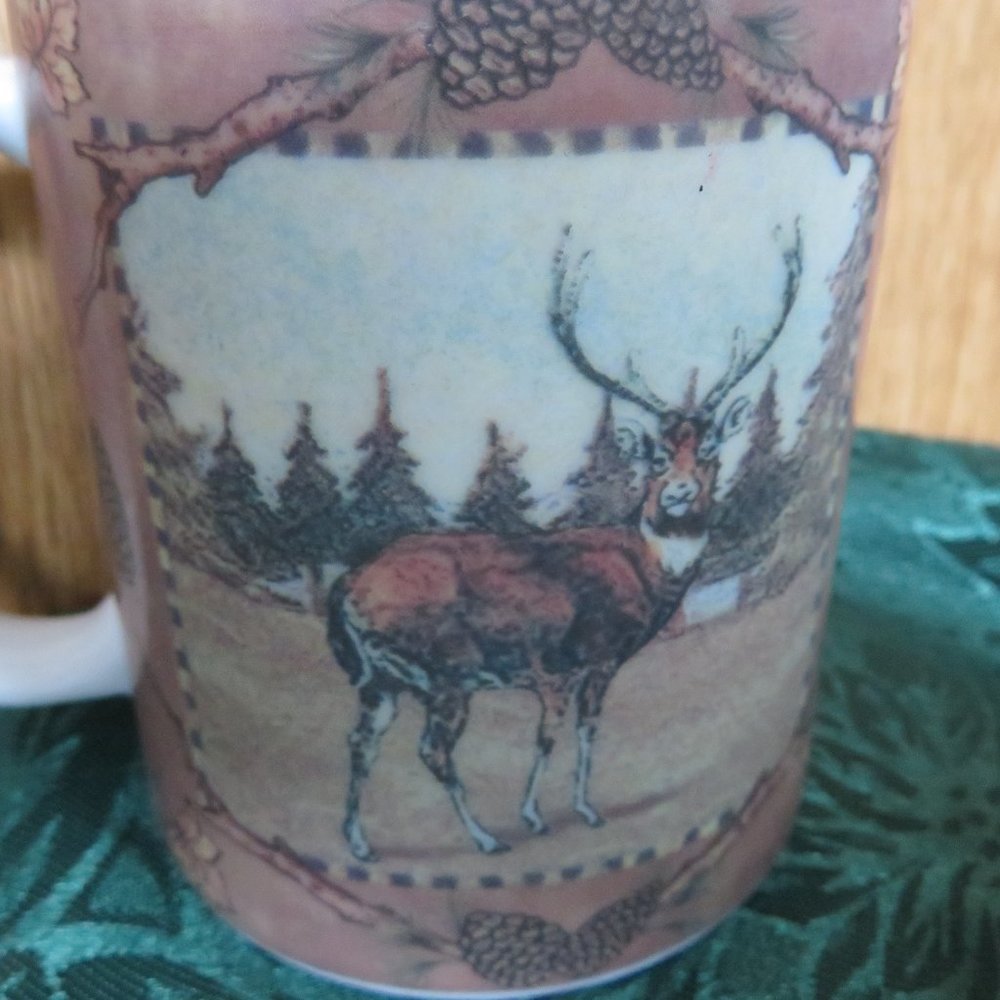 BUCK Deer MUG Ceramic 8 oz. Capacity (186C)